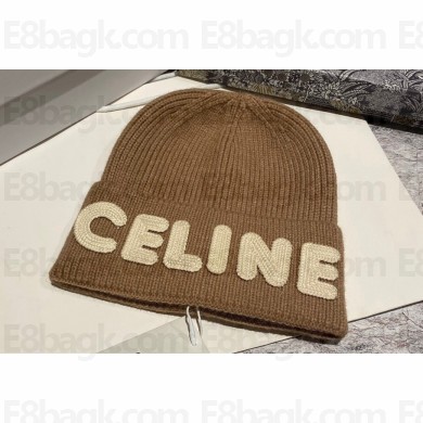 Celine Knit Beanie Hat 16 2023