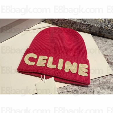Celine Knit Beanie Hat 17 2023