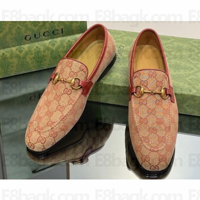 Gucci Men's Jordaan loafer 406994 GG Canvas 2023