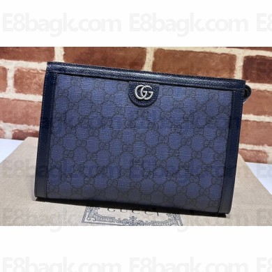 Gucci Ophidia GG pouch bag 760243 Blue 2024