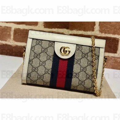 Gucci Ophidia GG Mini Shoulder bag 602676 Beige/White 2024