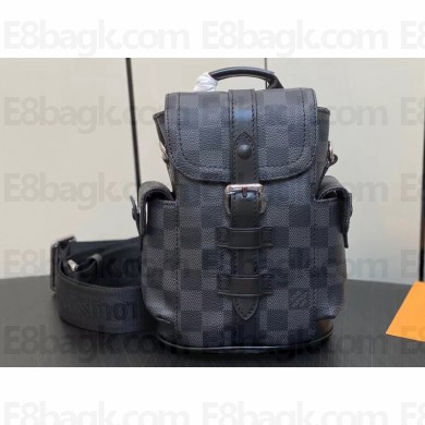 Louis Vuitton Damier Graphite Canvas Nano Christopher Bag M82769 2023