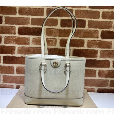 Gucci Ophidia mini tote bag 765043 Leather White 2024