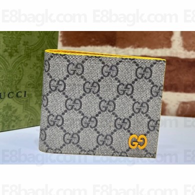 Gucci Wallet with GG detail 768243 Beige/Yellow