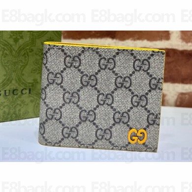 Gucci Wallet with GG detail 768244 Beige/Yellow
