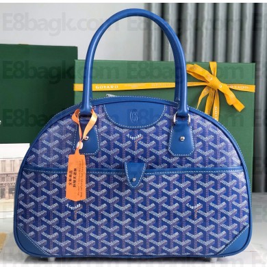 Goyard Saint Jeanne MM Bowling Bag Blue