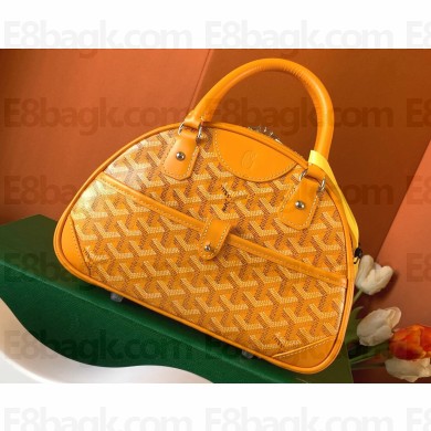 Goyard Saint Jeanne PM Bowling Bag Yellow