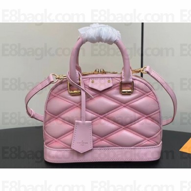 Louis Vuitton Lamb leather Alma BB Bag M24453 Rosabella Pink 2024