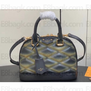 Louis Vuitton Lamb leather Alma BB Bag M23576 Black/Beige 2024