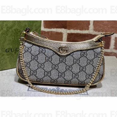 Gucci Ophidia GG Mini Bag 764960 Beige/Gold 2024
