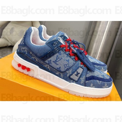 Louis Vuitton LV Trainer Women/Men Sneakers 48 2023
