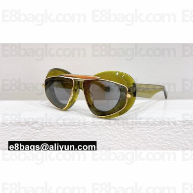 Loewe Wing double frame sunglasses in acetate and metal LW40120l 04 2024