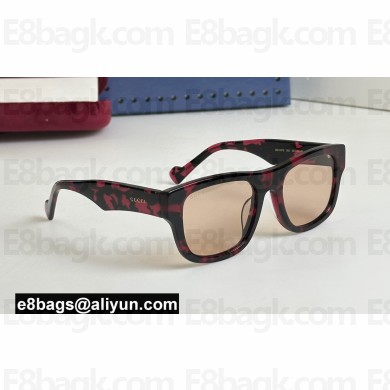 Gucci Square frame Sunglasses 755266 GG1427S 03 2024
