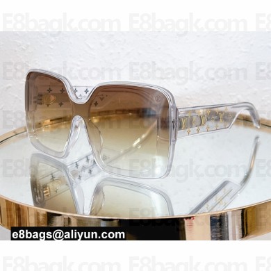 Louis Vuitton LV Monogram Square Sunglasses Z1999E 01 2024