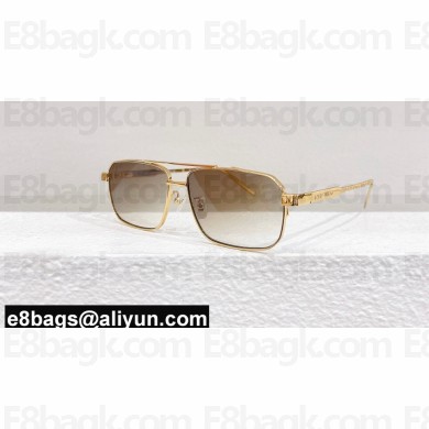 Louis Vuitton LV Rise Metal Square Sunglasses Z1976U 06 2024