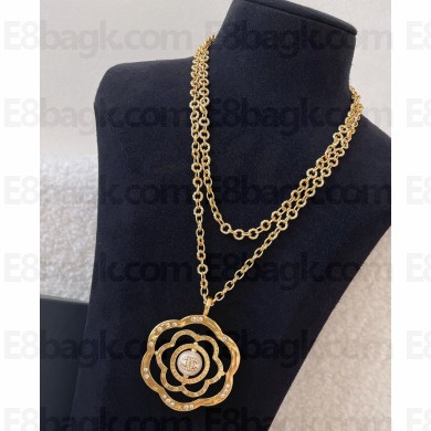 Chanel camellia Necklace 20241211