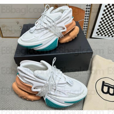 Balmain Neoprene and leather Unicorn Women/Men low-top Sneakers 19 2023