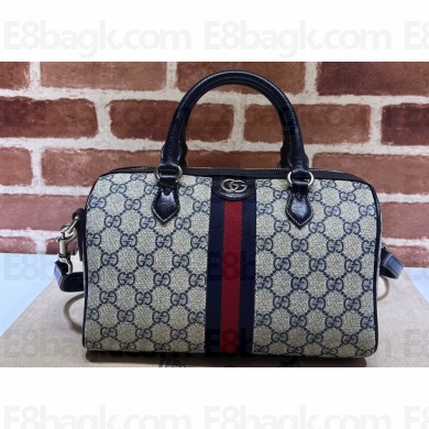 Gucci Ophidia GG small top handle bag 772061 Beige and blue GG Supreme canvas 2024