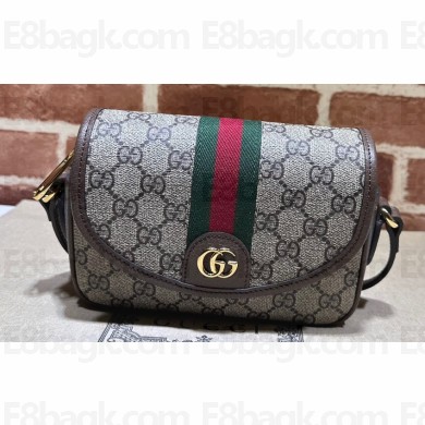 Gucci Ophidia GG mini shoulder bag 772239 Beige and ebony GG Supreme canvas 2024