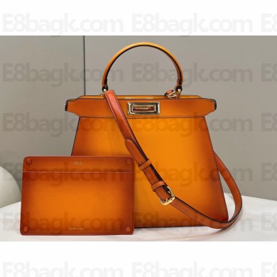 Fendi Peekaboo ISEEU Medium Bag Graduated Orange