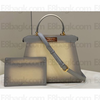 Fendi Peekaboo ISEEU Medium Bag Graduated Gray
