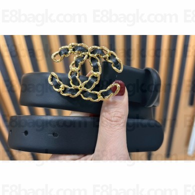 Chanel Width 3cm Belt 231229 03