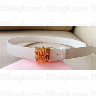 Miu Miu Width 3cm Leather belt 02