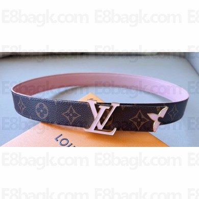 Louis Vuitton Pretty LV Enamel 30mm Reversible Belt 03
