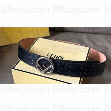 Fendi Width 4cm F is Fendi leather Belt 02