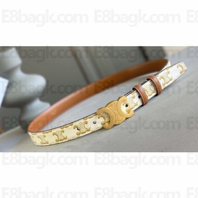 Celine 2.5cm Medium Triomphe Belt 23