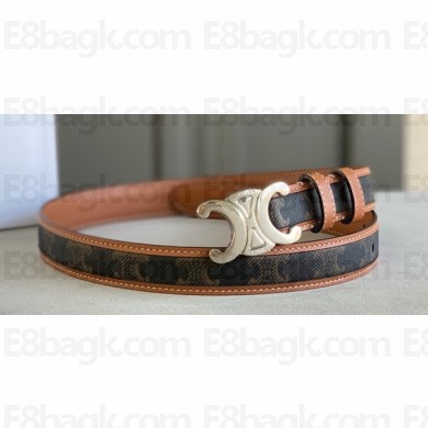 Celine 2.5cm Medium Triomphe Belt 24