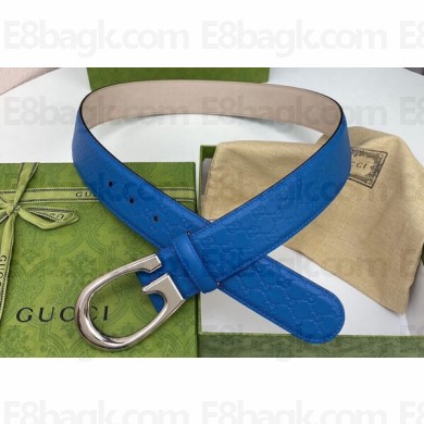 Gucci Width 4cm belt with G buckle 02