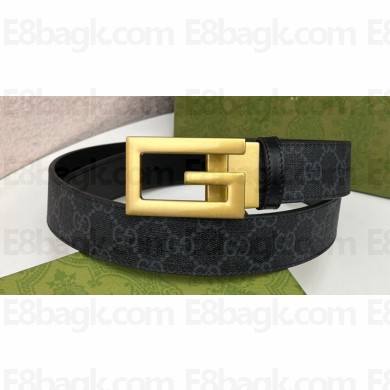 Gucci Width 3.5cm Reversible belt with Square G buckle 626974 01