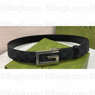 Gucci Width 3.5cm Reversible belt with Square G buckle 626974 02