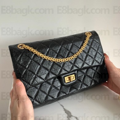 Chanel Original Quality 2.55 Reissue Bag Black with GOLD Hardware