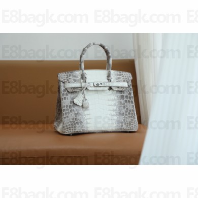 Hermes himalaya BIRKIN 25/30/35 bag with SILVER/GOLD hardware
