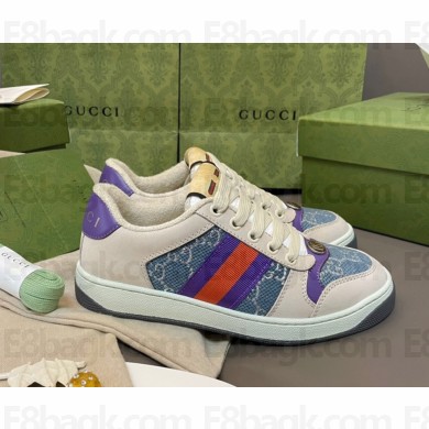 Gucci Women's Screener sneaker with Web 577684 2022