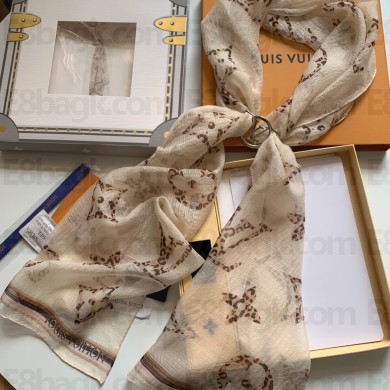 louis vuitton ENVY LV STOLE MP2910 WHITE 2023
