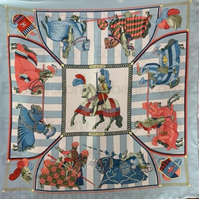 Hermes silk scarf 90x90cm 38 2024 FW(TOP QUALITY)