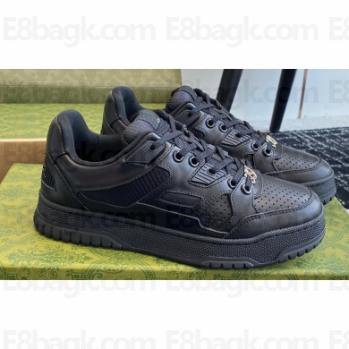 Gucci distressed effect low top Women/Men sneakers Black 2024