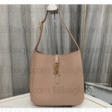 Saint Laurent le 5 à 7 supple small Bag in grained leather 713938 Nude