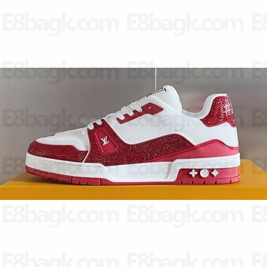 Louis Vuitton LV Trainer Women/Men Sneakers with Swarovski™ crystals Top Quality 06 2024