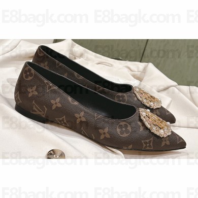 Louis Vuitton LV Night Met Flat Ballerinas in Monogram Canvas 2024