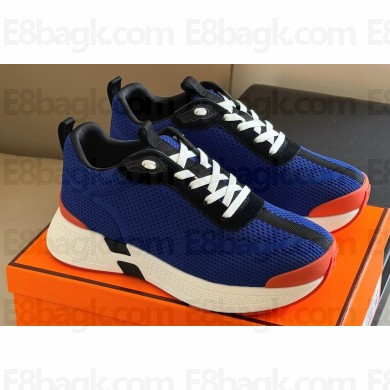 Hermes Heros Women/Men sneakers in technical knit and suede goatskin 02 2024