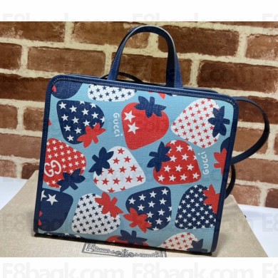 Gucci print tote bag 630542 GG Supreme canvas 02