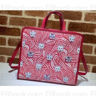 Gucci print tote bag 630542 GG Supreme canvas 03