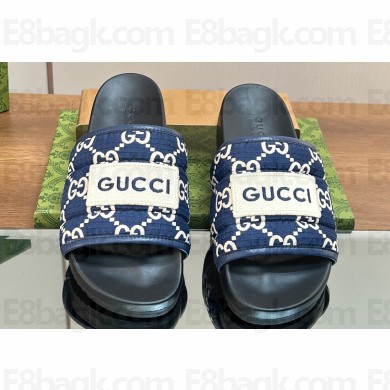 Gucci Women/Men GG slide sandals with Gucci label 771466 05 2024
