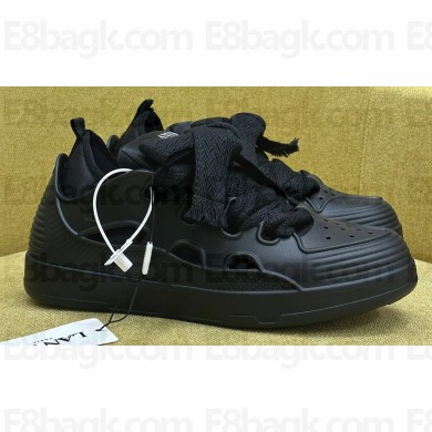 Lanvin CURB COLOR-BLOCK RUBBER Women/Men Sneakers Black 2024