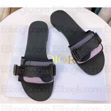 Cheap Sale Dior Dio(r)evolution Slides in Technical Fabric 03
