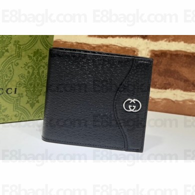 Gucci Wallet with Interlocking G 734997 in Black leather